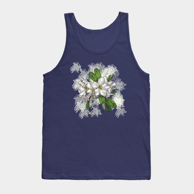 Happy Flower Tank Top by Maldives